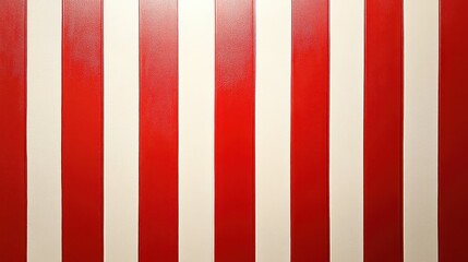 Minimalist Striped Design Featuring Vibrant Red and White Colors, Ideal for Modern Interiors or Graphic Projects, Showcasing a Clean and Bold Aesthetic