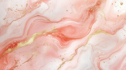 Elegant Seamless Marble Background in Soft Pale Pink and Rose Tones with Subtle Golden Highlights for Stylish Design Projects and Artistic Use