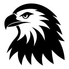 eagle head vector illustration