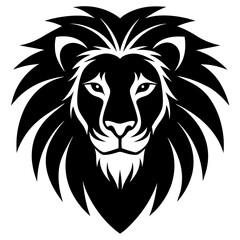 Fototapeta premium lion head vector