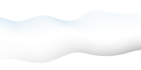 Abstract wavy lines Isolated background design. Wave modern stream transparent background.