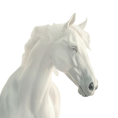 White Horse Portrait