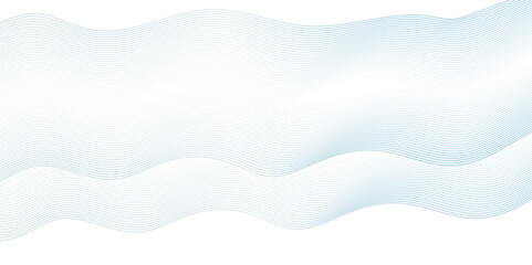 Abstract wavy lines Isolated background design. Wave modern stream transparent background.
