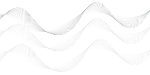 Abstract wavy lines Isolated background design. Wave modern stream transparent background.