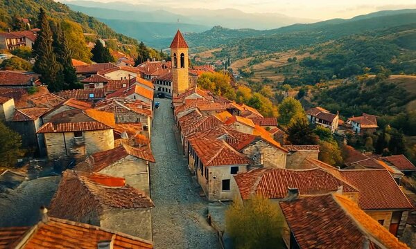 houses made of stone like in Italy