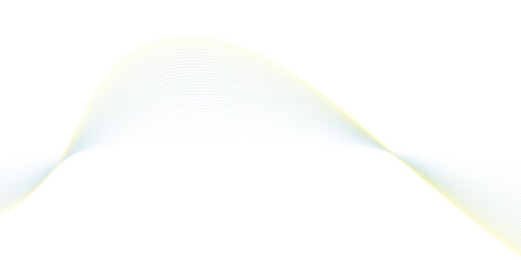 Abstract wavy lines Isolated background design. Wave modern stream transparent background.