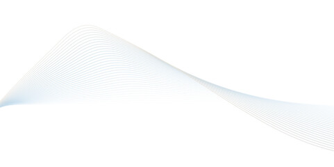 Abstract wavy lines Isolated background design. Wave modern stream transparent background.