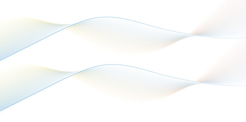Abstract wavy lines Isolated background design. Wave modern stream transparent background.
