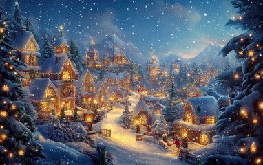 Fototapeta premium christmas festive holiday new year wallpaper