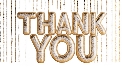 Thx for You Heartfelt Gratitude Sparkles Celebration Card Design Background Texture