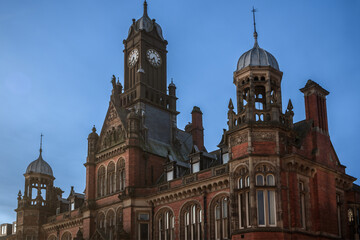 Fototapeta premium Architecture of the York city at night. United Kingdom