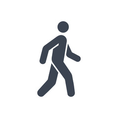 Walking Silhouette Icon
