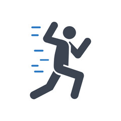 Running Motion Icon
