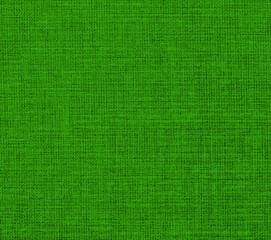 Green natural canvas with a relief texture