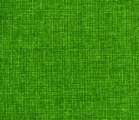Green natural canvas with a relief texture