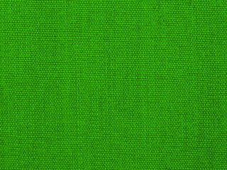 Green natural canvas with a relief texture