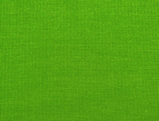 Green natural canvas with a relief texture
