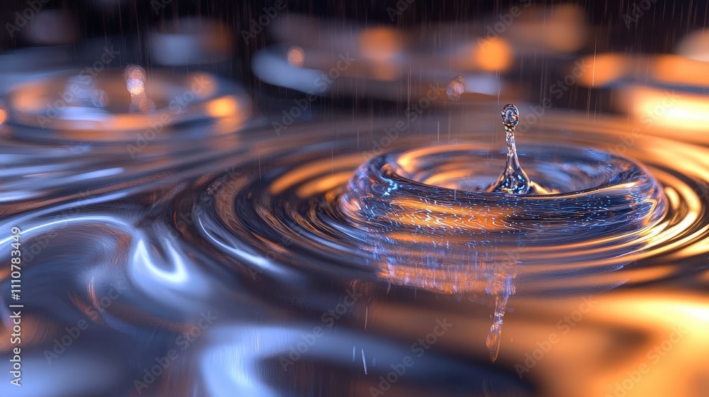 Poster An animation showing the behavior of fluids in motion, demonstrating Bernoulli's principle.