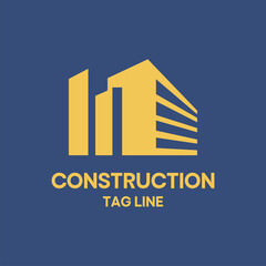 construction Vector company housing renovation repair estate property real contractor architect graphic