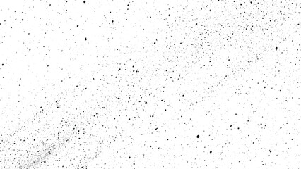 black dust grange on white background.
