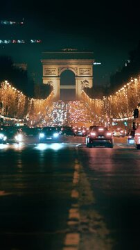 Vid&eacute;o Portrait Avenue des Champs-&Eacute;lys&eacute;es - 200mm