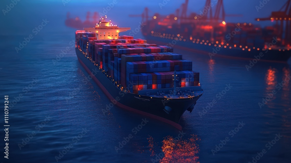 Poster an efficient freight forwarding operation with logistics experts overseeing cargo movement at key gl