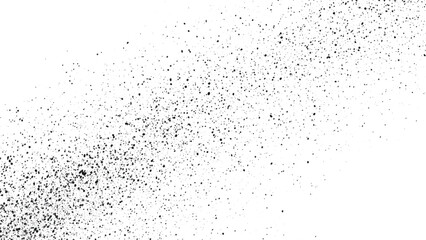 Old grunge black texture.  White and black sand noise effect overlay.