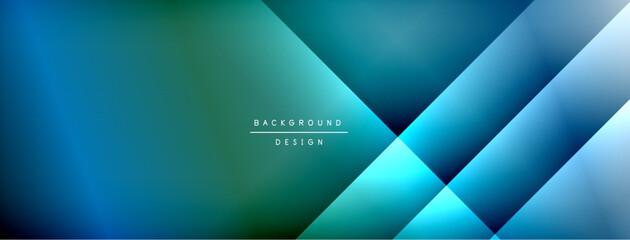 Colorful gradient with lines made of shadow and light. Creative background