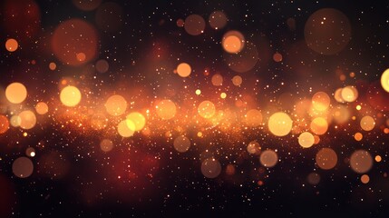 Obraz premium Photograph of an abstract rose gold glitter background