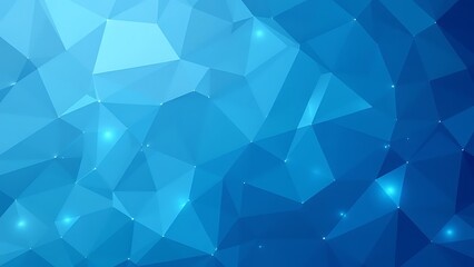 Obraz premium Futuristic, High Tech, blue background, with network lines conveying a connectivity concept.