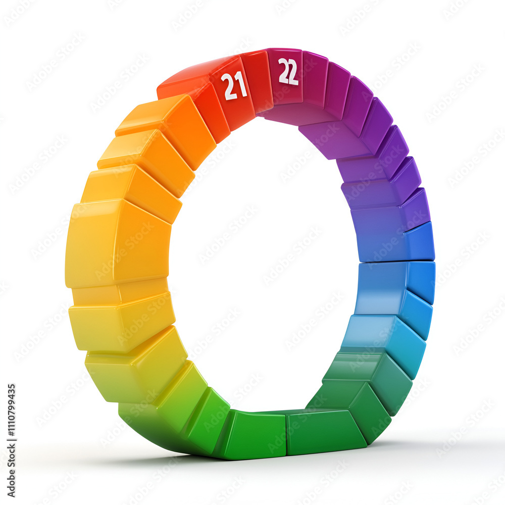 Poster dynamic color transformation creative studio 3d visualization artistic environment close-up view con