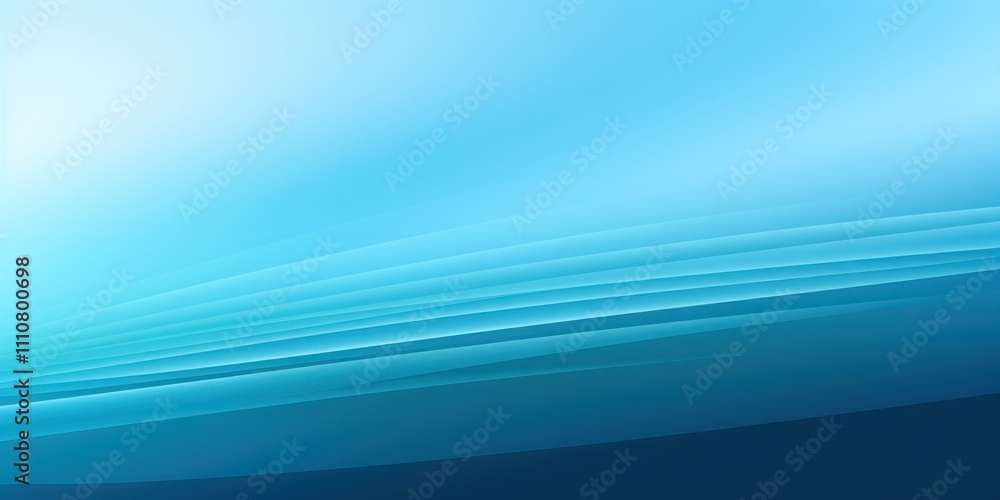 Poster gradient soft light blue backgrounds illustration curve wave line vibrant flow liquid ripple smooth 
