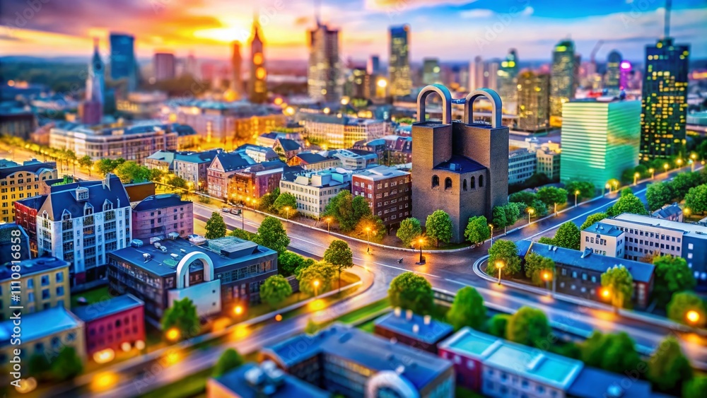 Poster understanding user data protection and gdpr compliance through tilt-shift photography: a conceptual 