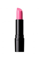 Fototapeta premium Lipstick close-up with matching product in background
