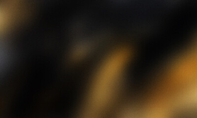 dark gold , template empty space color gradient rough abstract background , grainy noise grungy texture shine bright light and glow