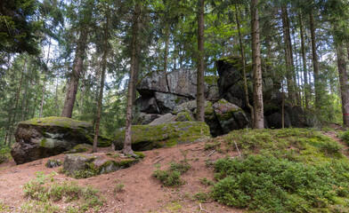 Fuchsfelsen bei der Talsperre Eibenstock