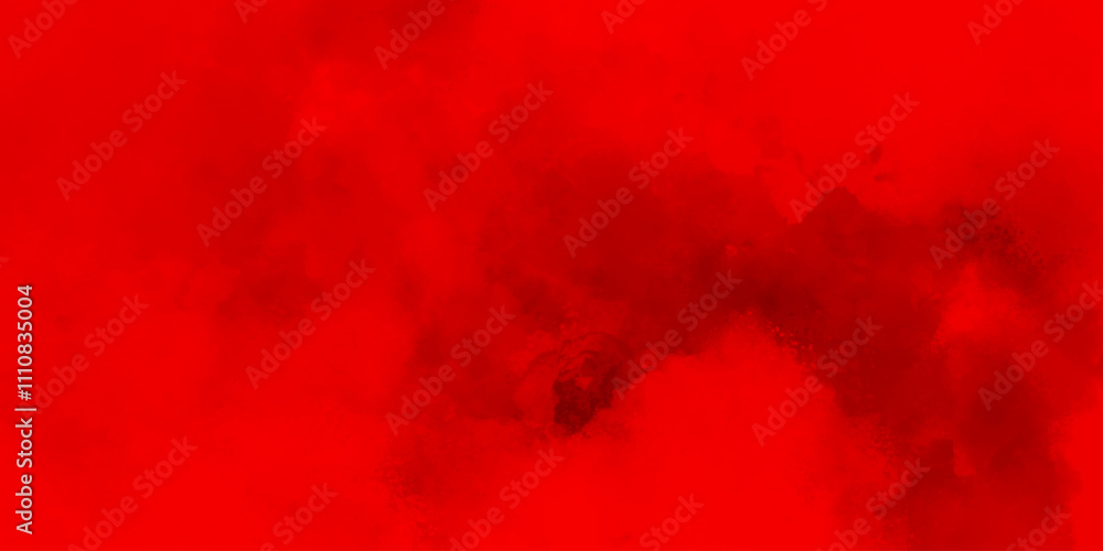 Wall mural Red smoke and vape cloud texture seamless hot weather lava form foggy and smoky texture close up design for print works pure vector ai format traced 