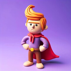 Personnage en pate à modeler