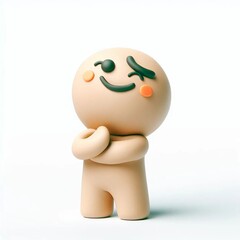 Personnage en pate à modeler