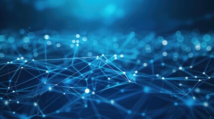 Obraz premium Abstract Digital Network