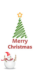 Design for celebrating Happy Holidays Christmas greeting