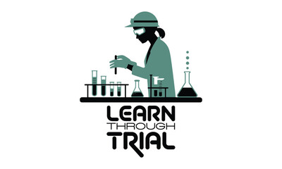 Research, Vector Silhouettes and Vector Clip Art Logo Icons Set Highlighting Artificial Intelligence and Technology Concepts