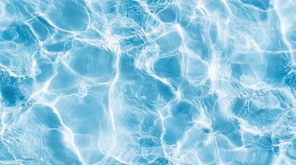 Fototapeta premium Crystal clear water surface nature abstract image tranquil environment aerial view serenity