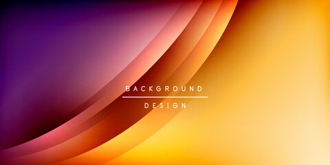 Bright lines background. Gradient geometric template wallpaper