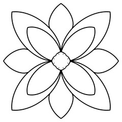 Flower Clip art for decoration digital art