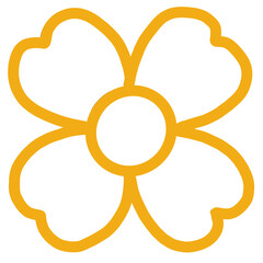 Flower Clip art for decoration digital art