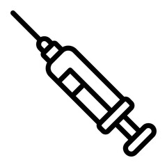 Injection Icon in Line Style