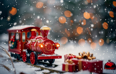 The little red train