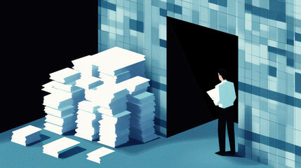 manual process, documentation, paperwork, printing, manual, automation, digital system, files, filing system