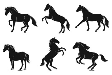 set of horses